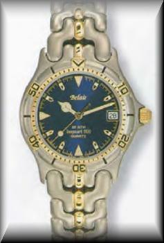 Gents Belair Seapearl Two Tone Pro-Diver Watch