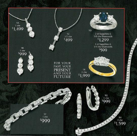 Raymond Jewelers Catalog Page Five