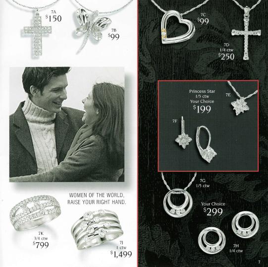 Raymond Jewelers Catalog Page Seven