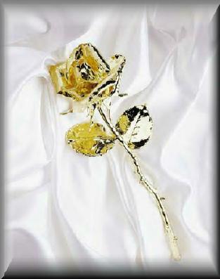 Raymond Jewelers 24K Gold Dipped Rose