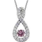 Heartbeat Pink Sapphire Necklace The Mystara Pink Sapphire™ Drop Style
