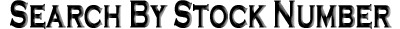 Search By Stock Number