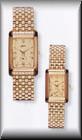 Raymond Jewelers/Belair :  Mens or Ladies solid stainless steel Goldtone Belair Fashion Watch with your choice of a white or a gold tone dial. 3 year Warranty and made in the USA of Swiss Parts. Details here!