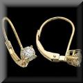 Lever Back Diamond Earring Gallery