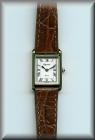 Belair Ladies Gold Tone Tank Style Sport  Watch