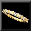 Spectacular Round & Baguette Diamond Ladies Wedding Anniversary Ring